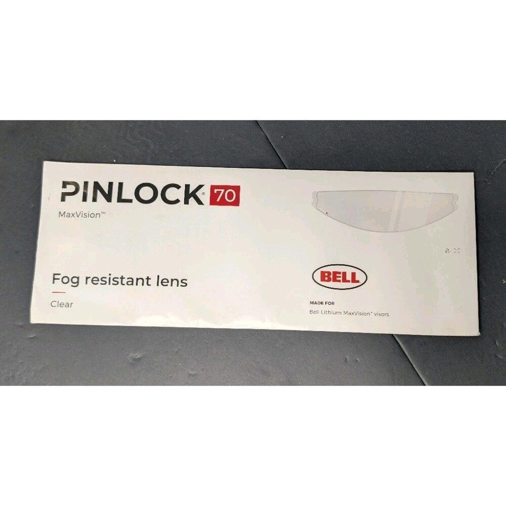 Bell Pinlock 70 Clear Helmet Lens DKS 528 MaxVision Fog Resistant Insert New